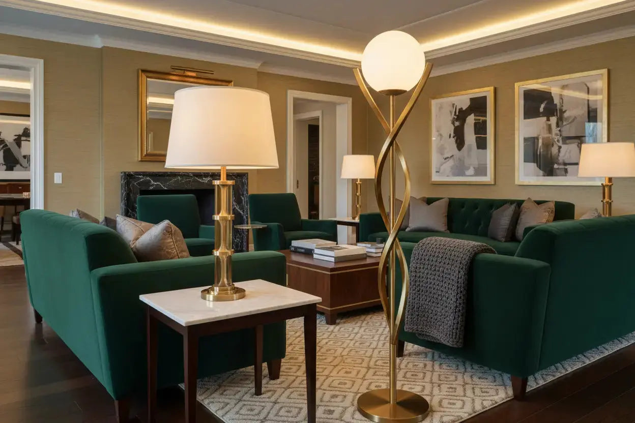 How to Make Your Room Look Expensive With Lamps - Florra Living