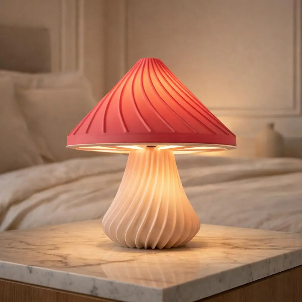 Mushroom Table Lamp Florra Living