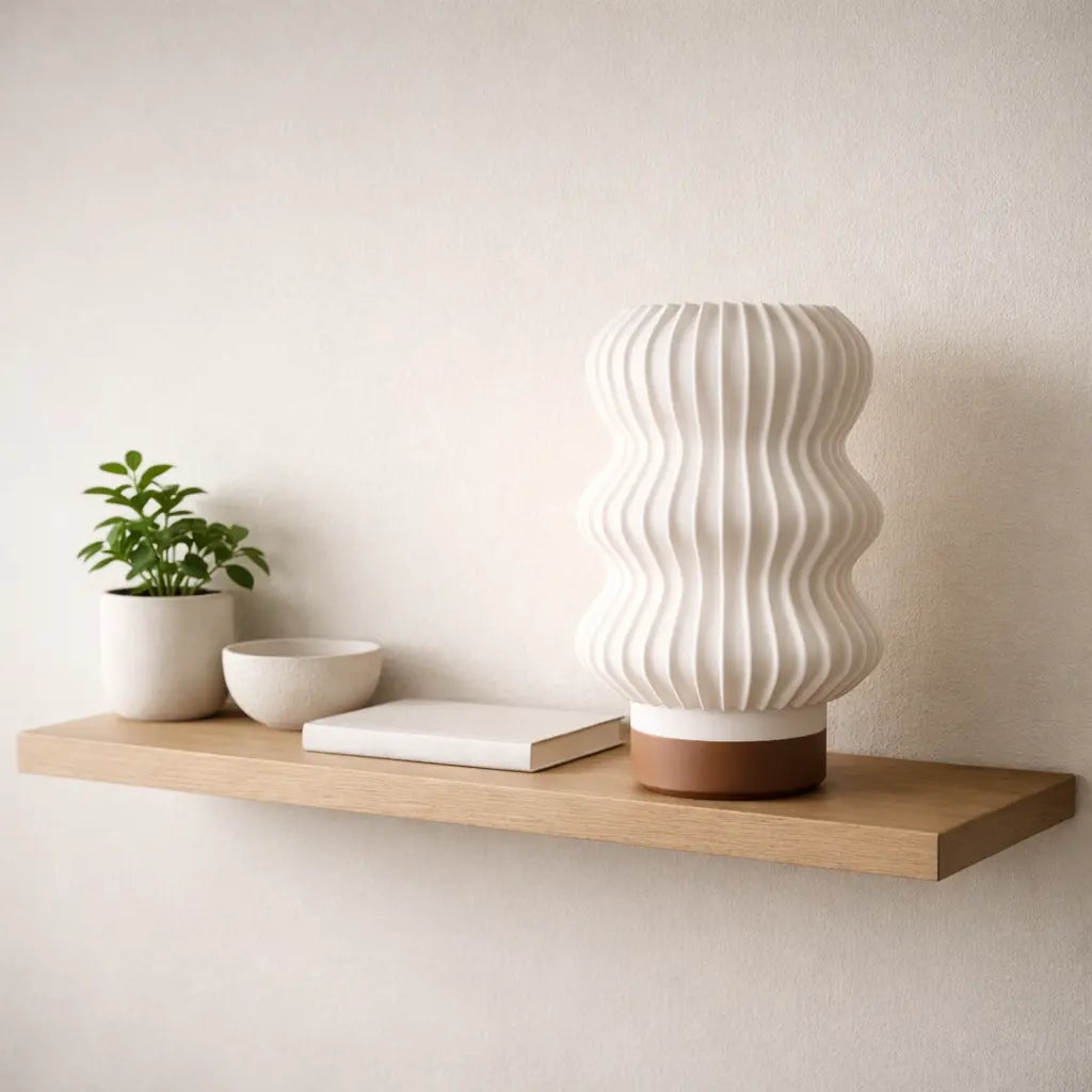 Wavy Mini Table Lamp Florra Living