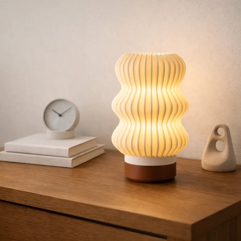 Wavy Mini Table Lamp Florra Living