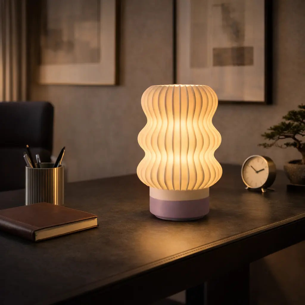 Wavy Mini Table Lamp Florra Living