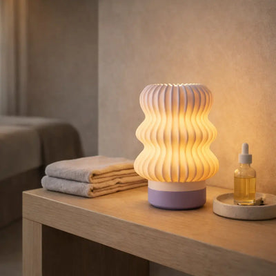 Wavy Mini Table Lamp Florra Living