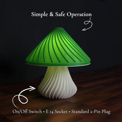 Mushroom Table Lamp Florra Living