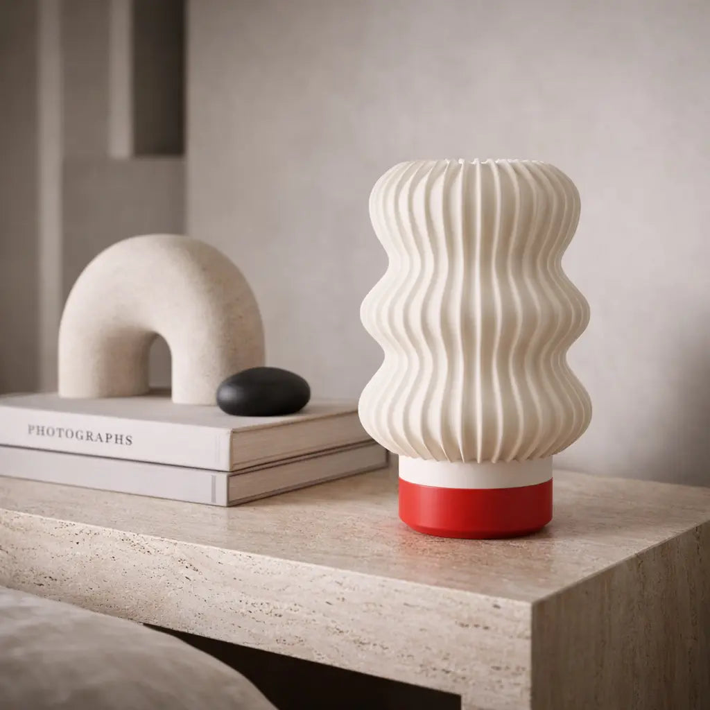 Wavy Mini Table Lamp Florra Living