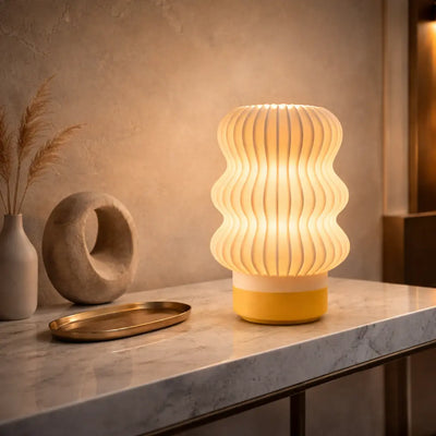 Wavy Mini Table Lamp Florra Living