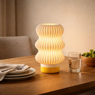 Wavy Mini Table Lamp Florra Living